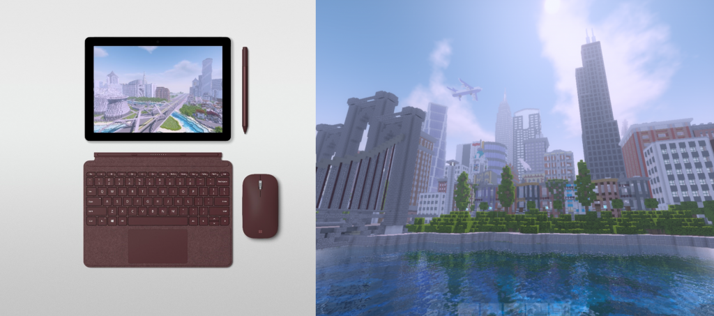 surface go and minecraft