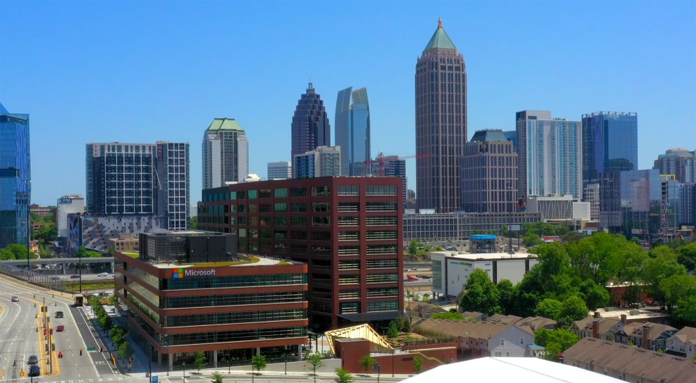 A view of Atlantic Yards located in Midtown Atlanta