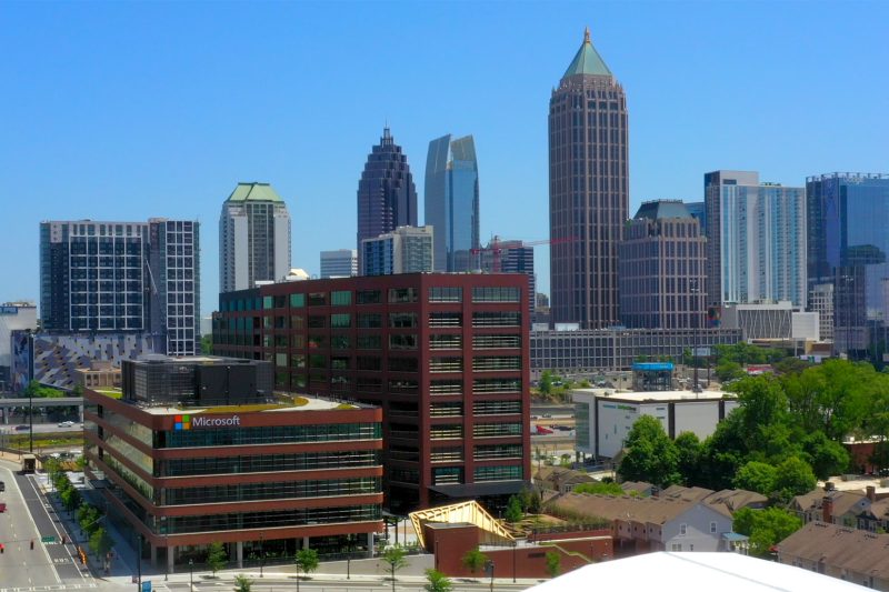 A view of Atlantic Yards located in Midtown Atlanta