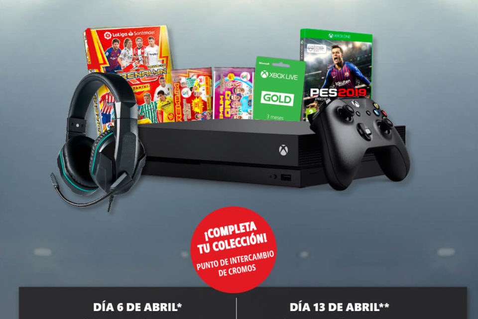 Torneo Xbox con Adrenalyn, El Corte Inglés y PES 2019