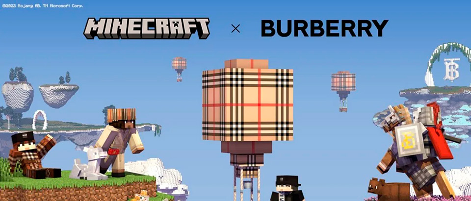 Minecraft x Burberry