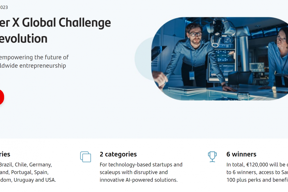 SantanderX Global Challenge The IA Revolution