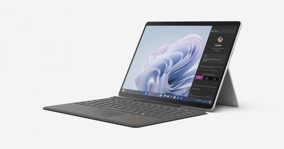 Surface Pro 10 for Business Laptop Mode