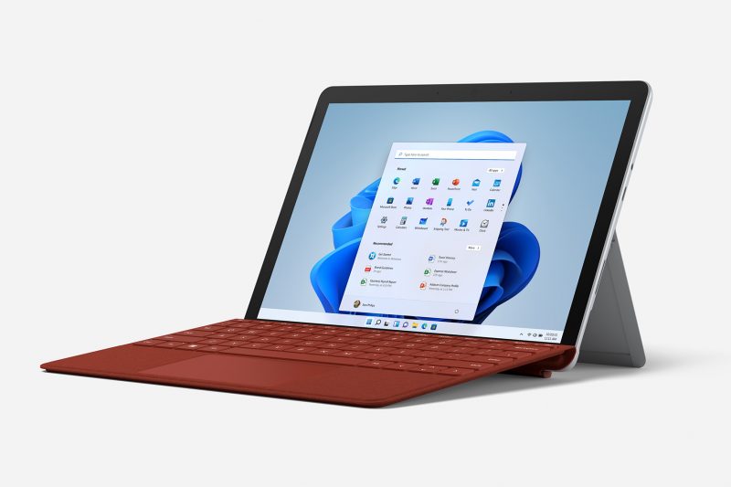 A Surface Go 3 device