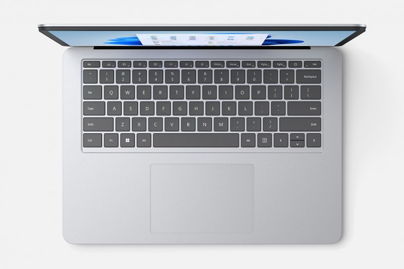 A Surface laptop