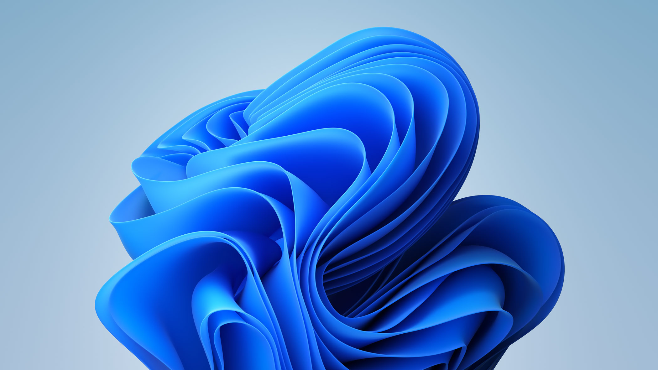 Windows 11 Bloom screensaver artwork. Image: Microsoft.