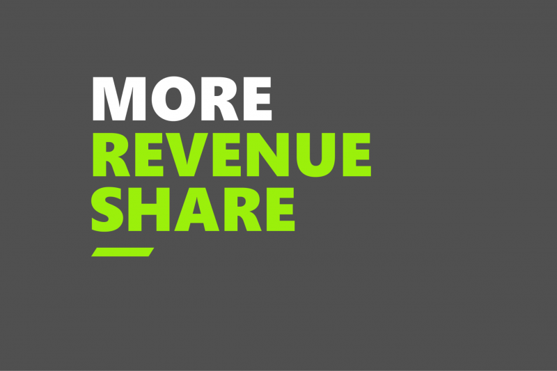 More revenue share