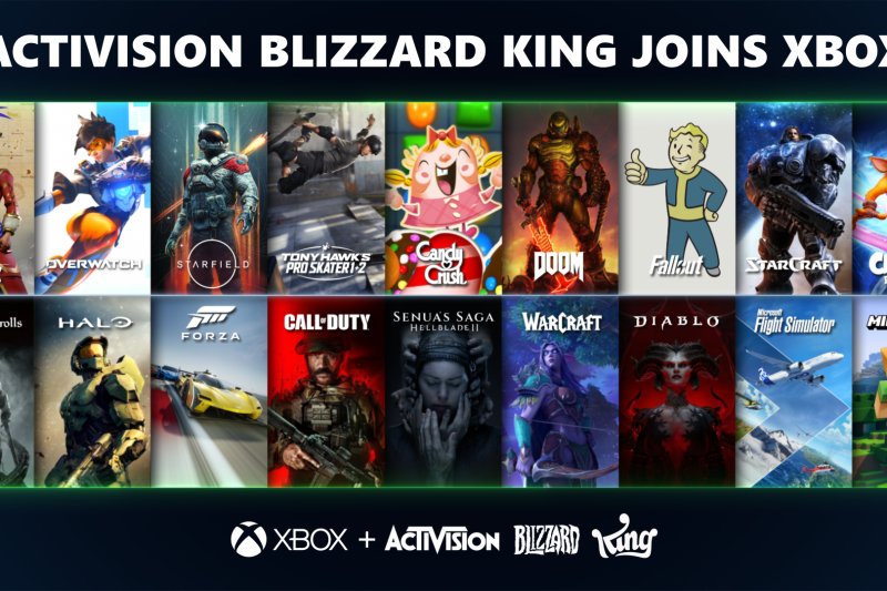 Activision Blizzard King Joins Xbox Logo