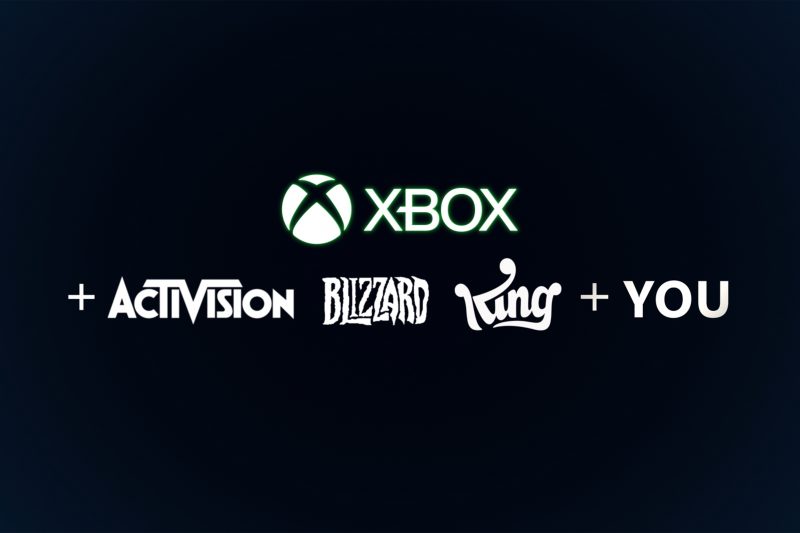 Xbox, Activision, Blizzard King Logos
