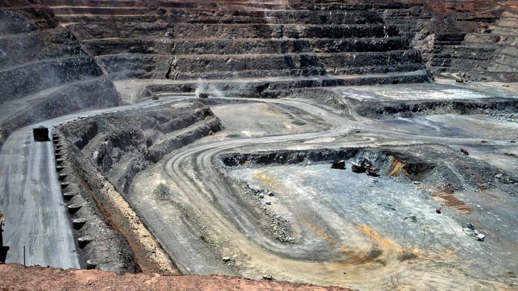 Kalgoorlie gold mine super pit