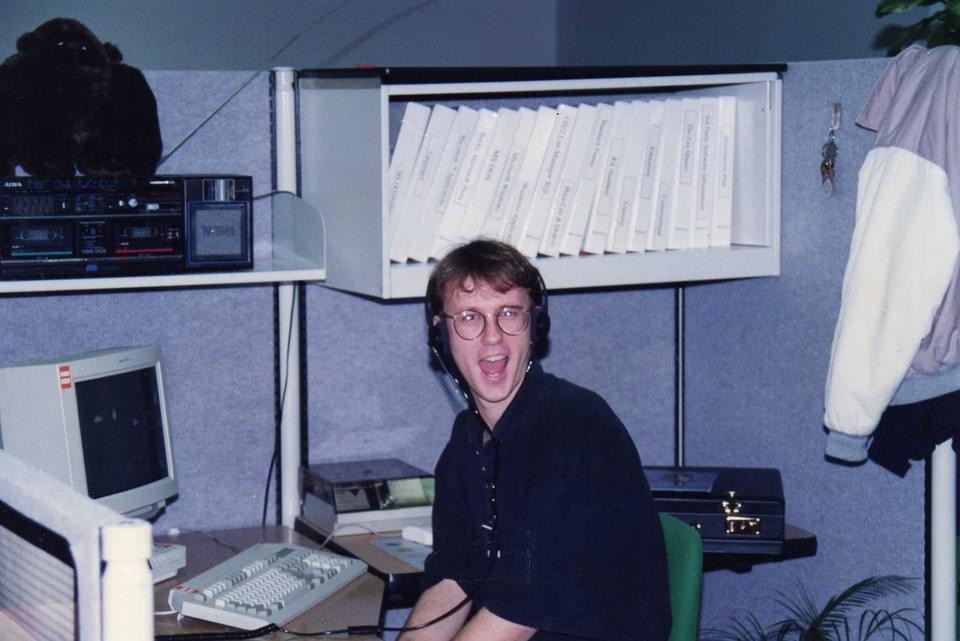 Image of Jeff in the early 90s