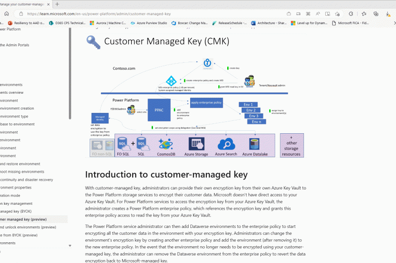 An upgrade to the Customer Managed Key feature, showing the few steps involved in encrypting data with your own key.