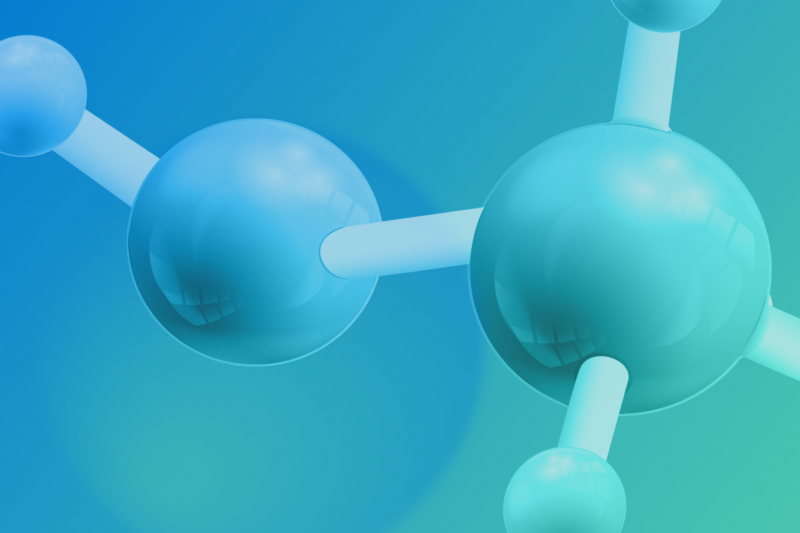 Illustration of a molecule