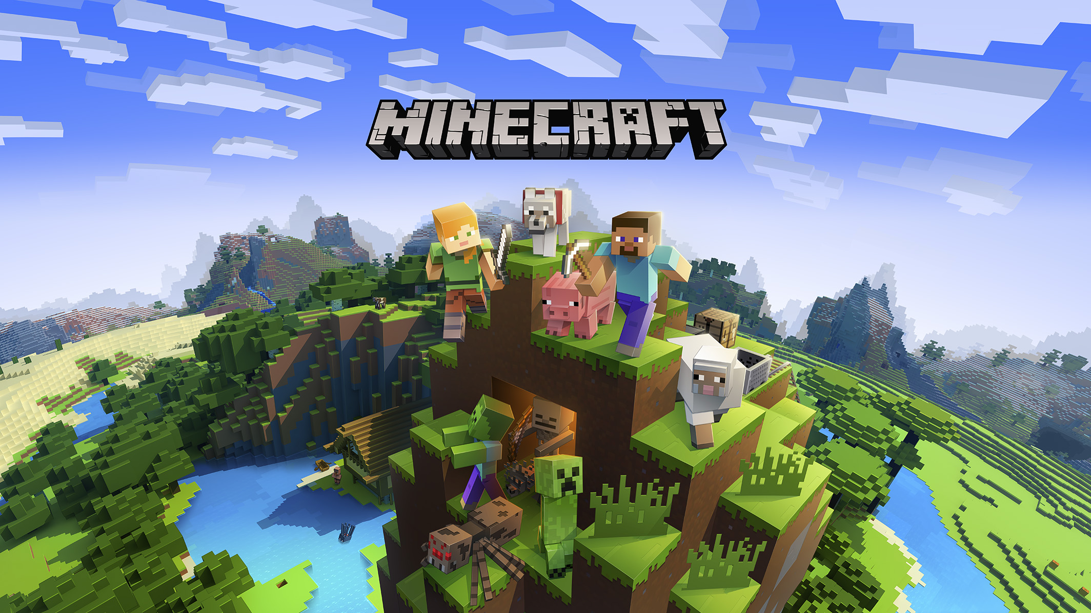 Minecraft' players on Windows 10 and mobile can now build together