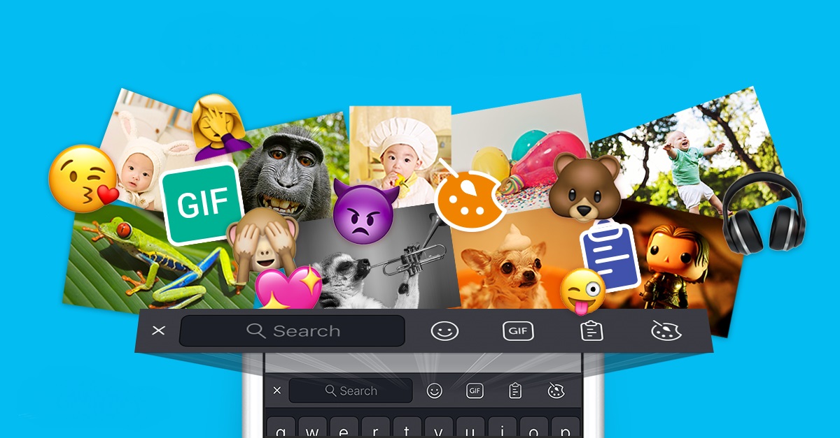 stickers swiftkey