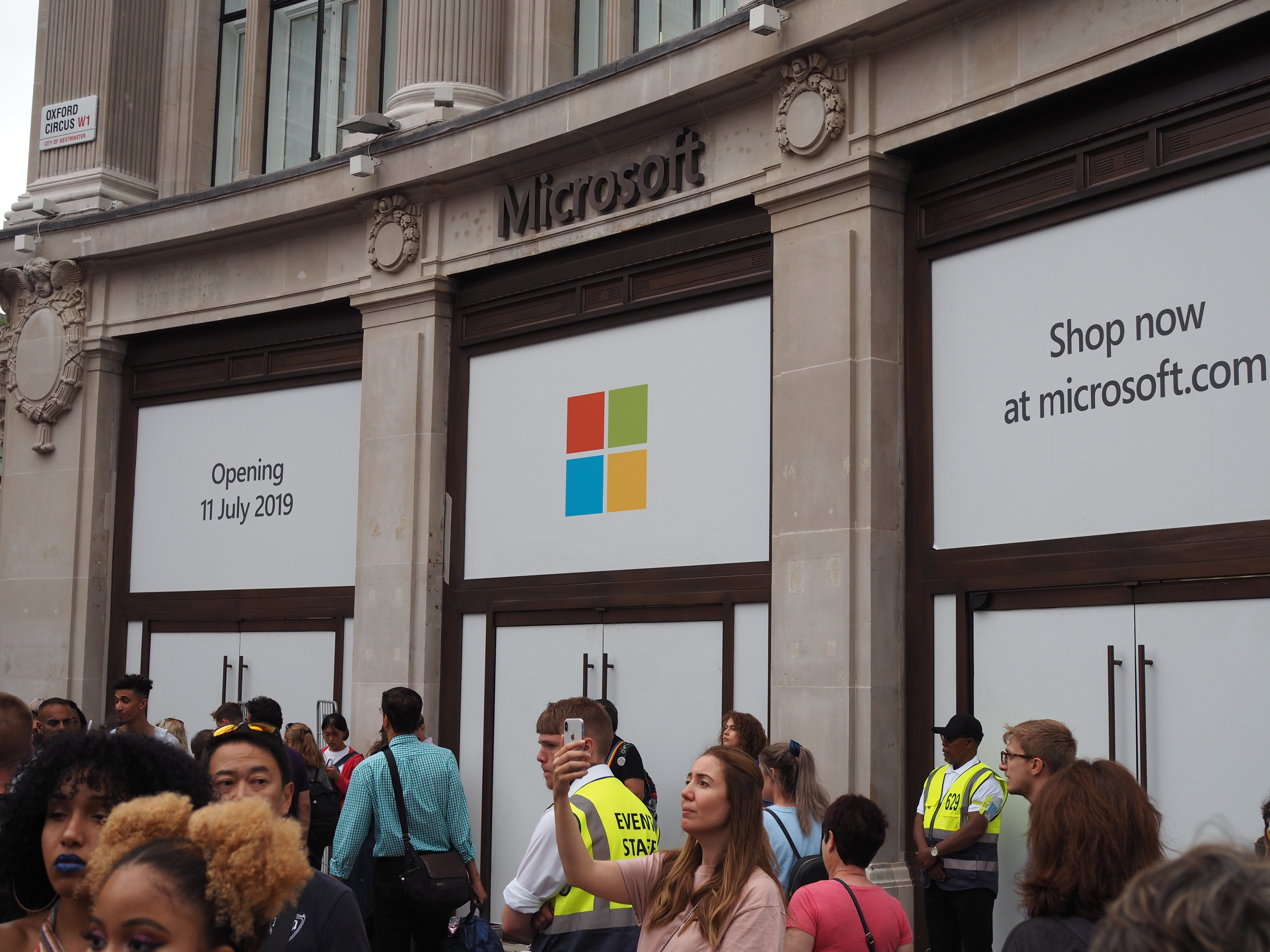 The Microsoft Flagship Store in London