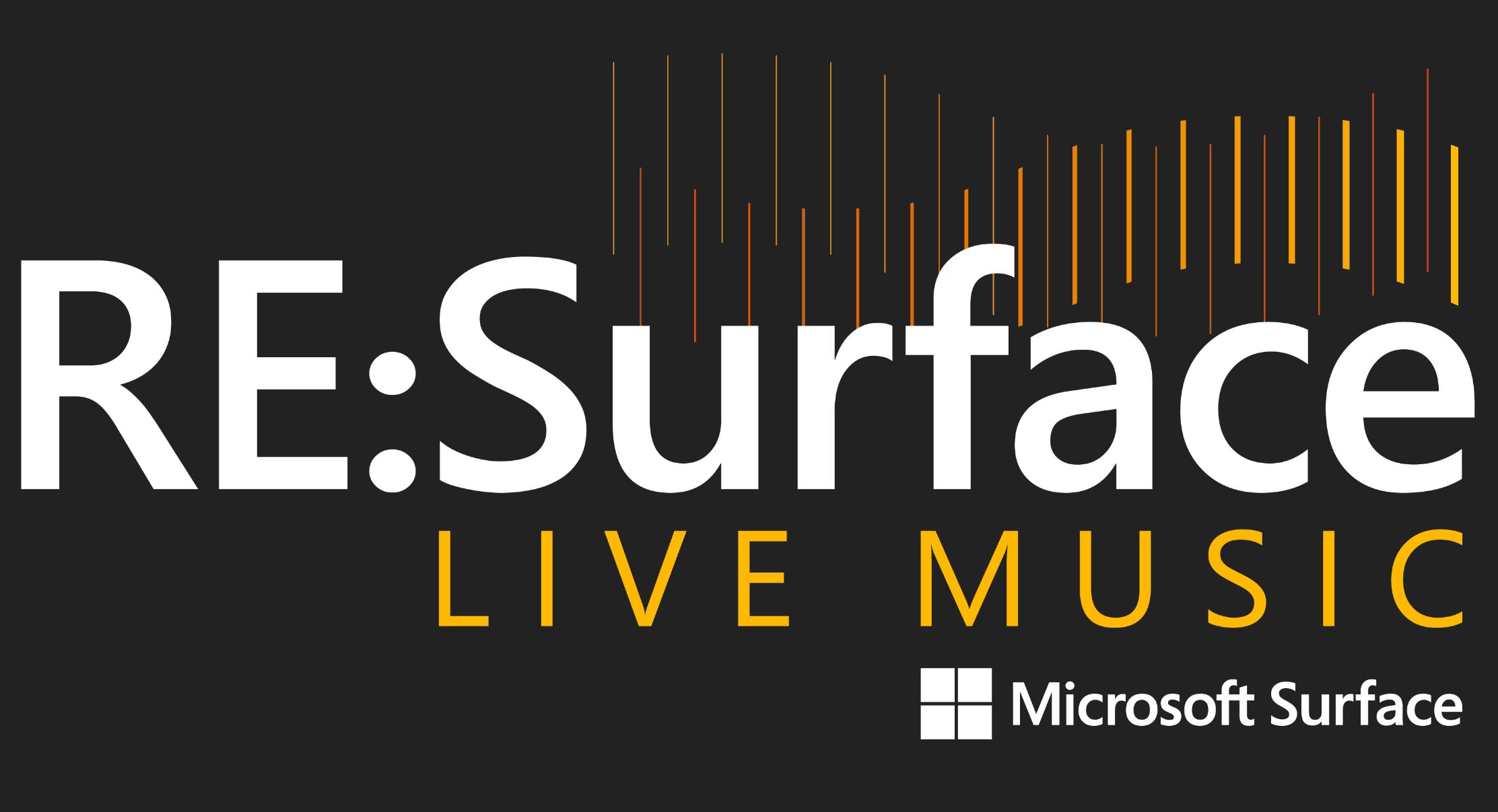 Microsoft RE:Surface logo