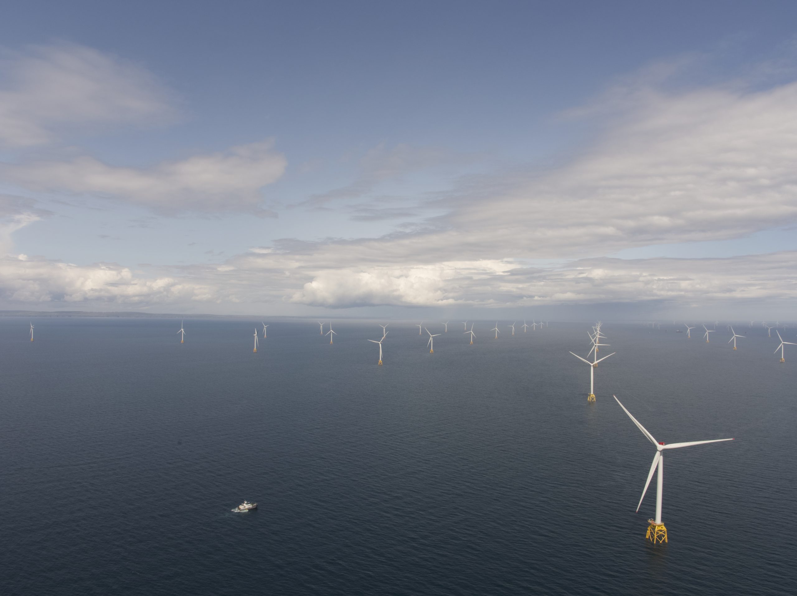 The Beatrice windfarm, operated by SSE Renewables, off the coast of Scotland