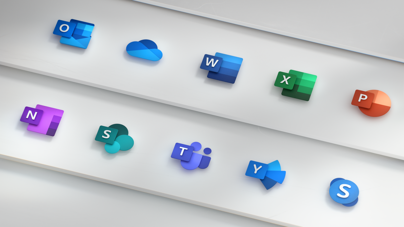 Office icons has been redesigned for new visual identity