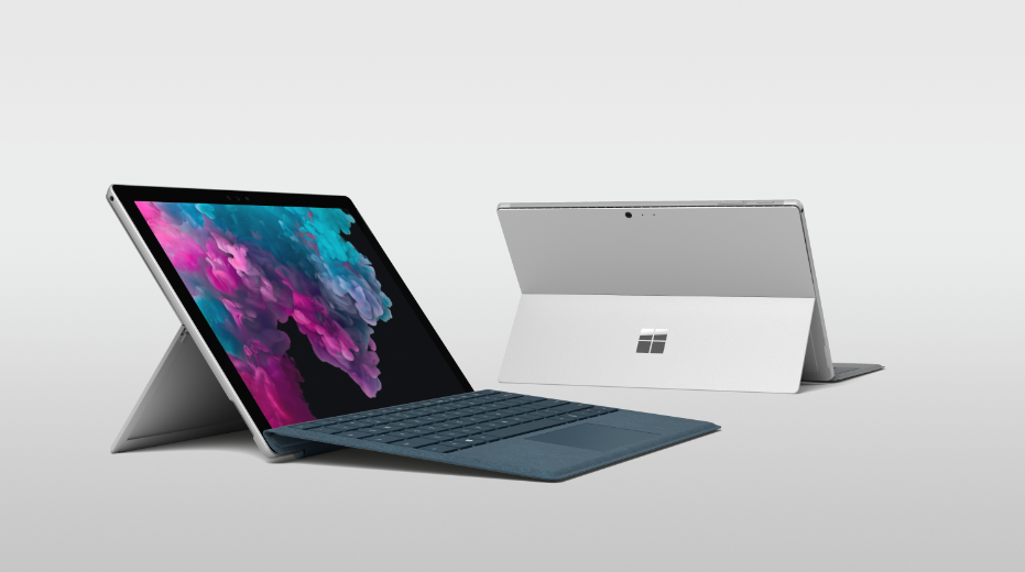 Surface Pro 6 with keyboard
