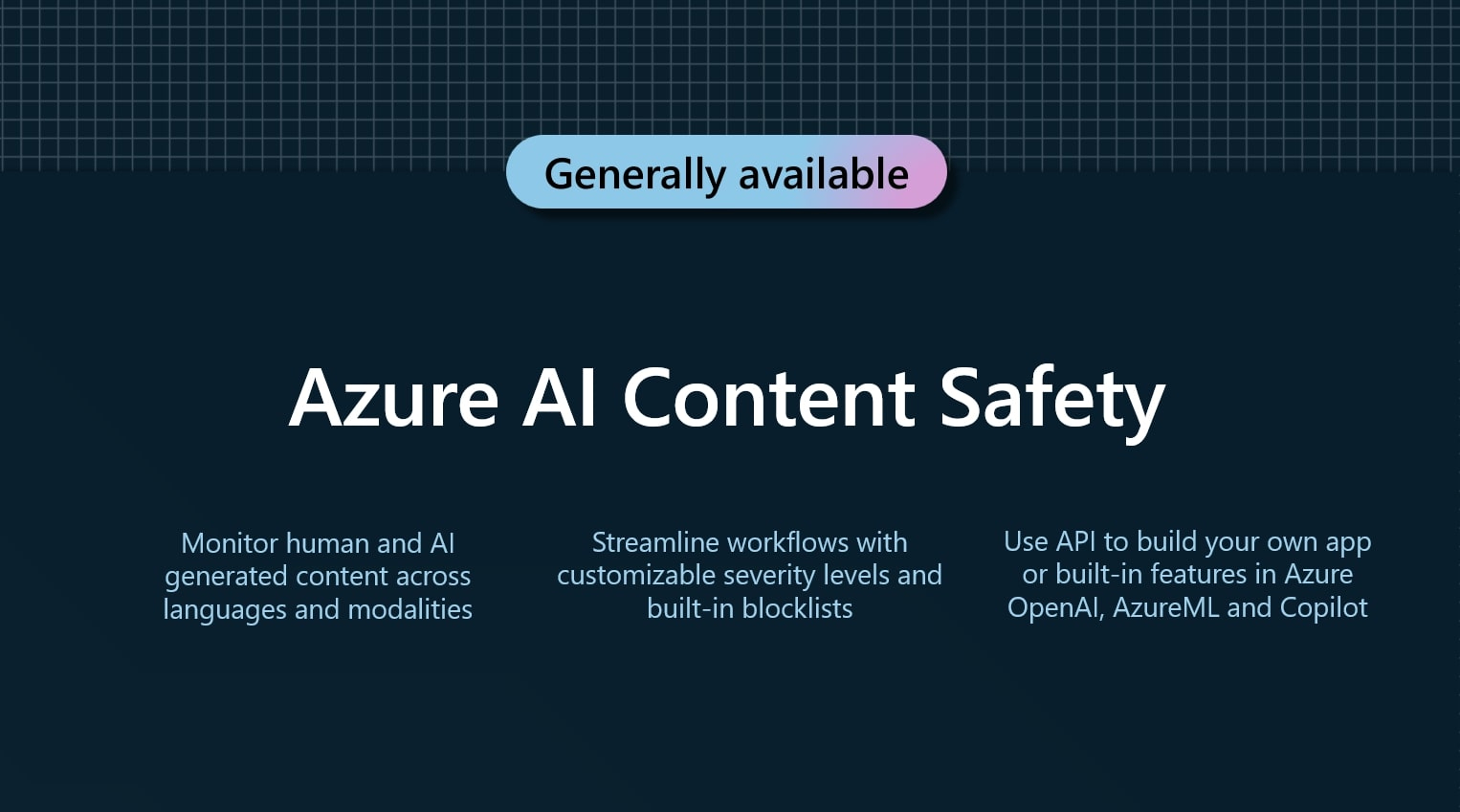마이크로소프트, 애저 AI 콘텐츠 세이프티 출시… 책임 있는 AI 위한 노력 지속