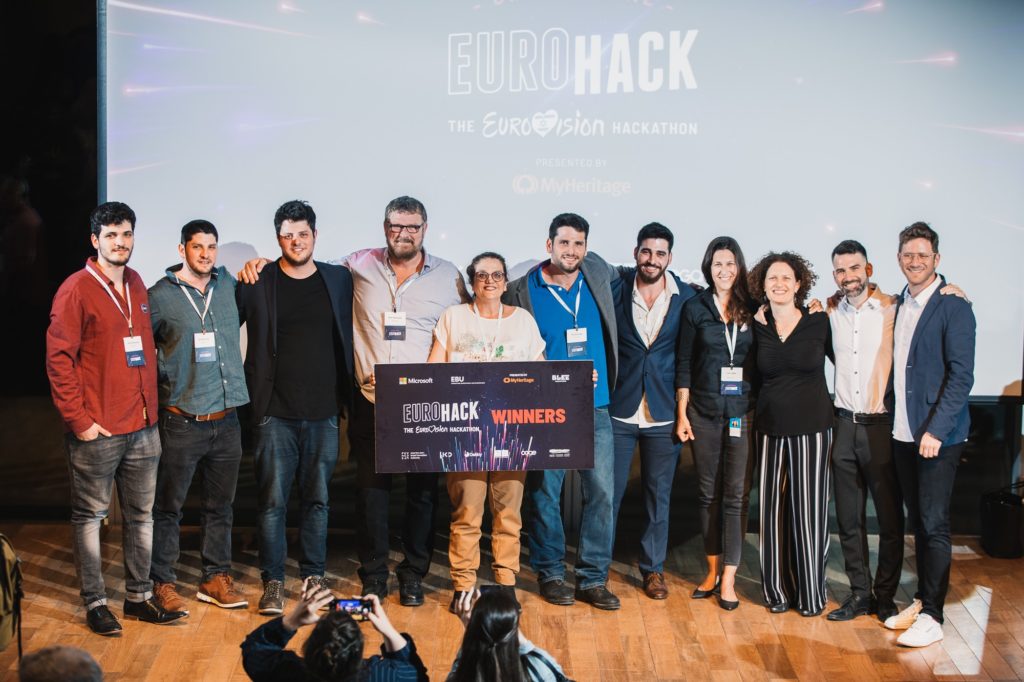 Group of finalists at EuroHack Hackathon