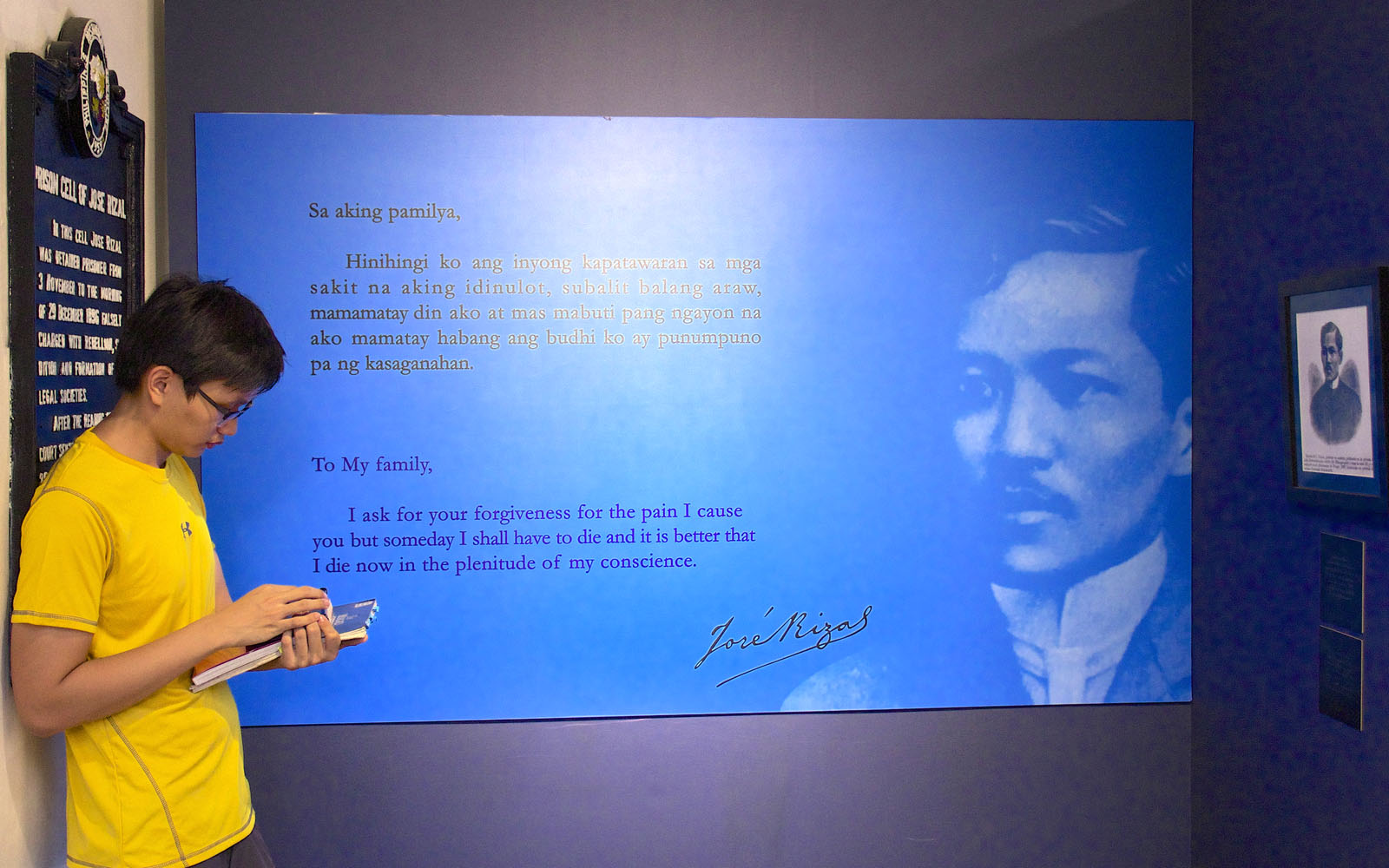 José Rizal: the Philippines’ greatest novelist – and national hero.